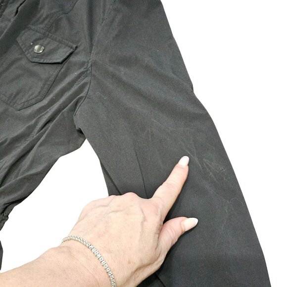 L.L. Bean Woman's Jacket coat Cinches all over for perfect Fit Large - Picture 7 of 11